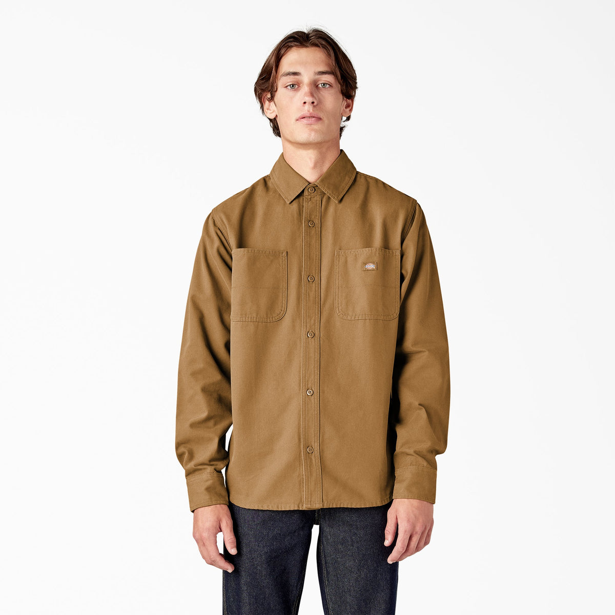 Duck Canvas Long Sleeve Utility Shirt | Dickies Sale